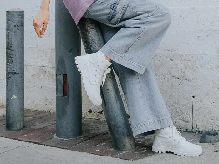 Women PAMPA HI Star White PALLADIUM Boots Women PAMPA HI Star White PALLADIUM Boots
