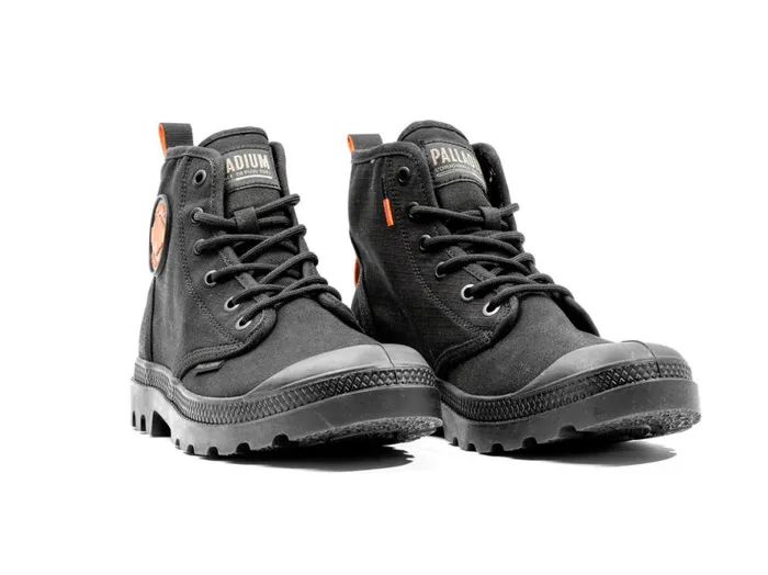Women PAMPA HI SUPPLY RS Black PALLADIUM Boots Women PAMPA HI SUPPLY RS Black PALLADIUM Boots