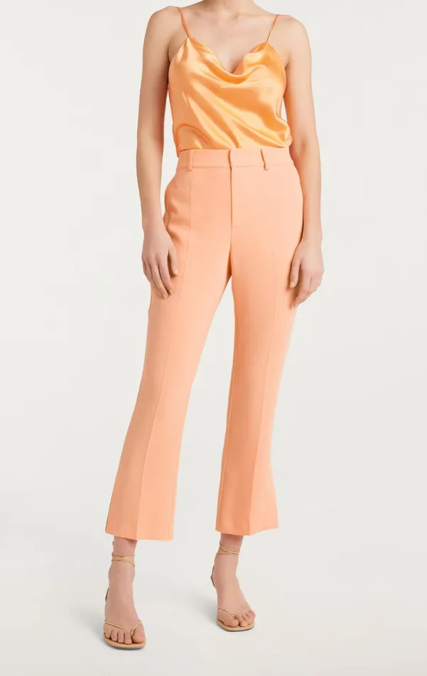 Women Pants Cinq Sept Cropped Kerry Pant Marmalade