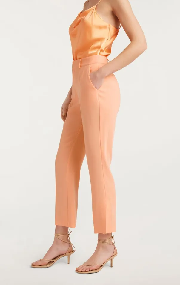 Women Pants Cinq Sept Cropped Kerry Pant Marmalade