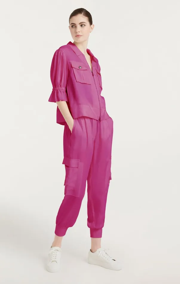 Women Pants Cinq Sept Giles Pant Plum Radish