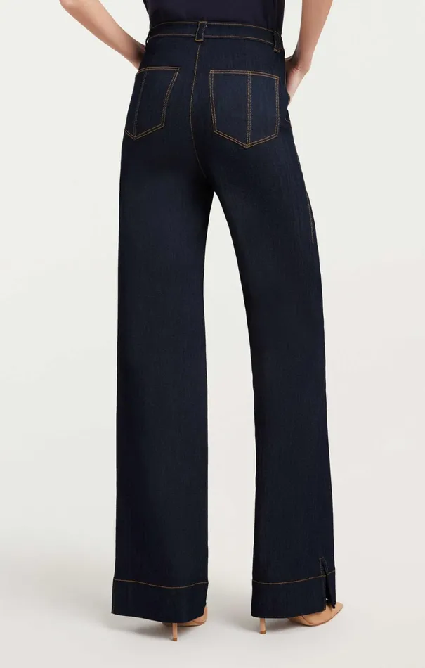 Women Pants Cinq Sept Long Benji Pant Indigo