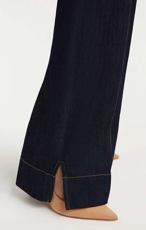 Women Pants Cinq Sept Long Benji Pant Indigo