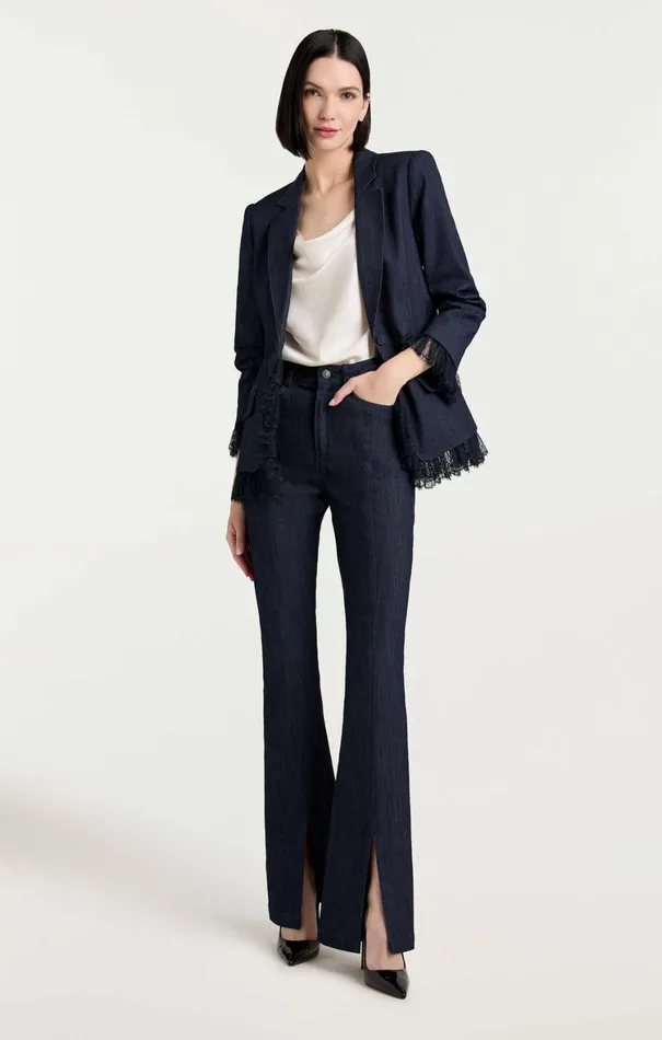 Women Pants Cinq Sept Shanis Pant Indigo