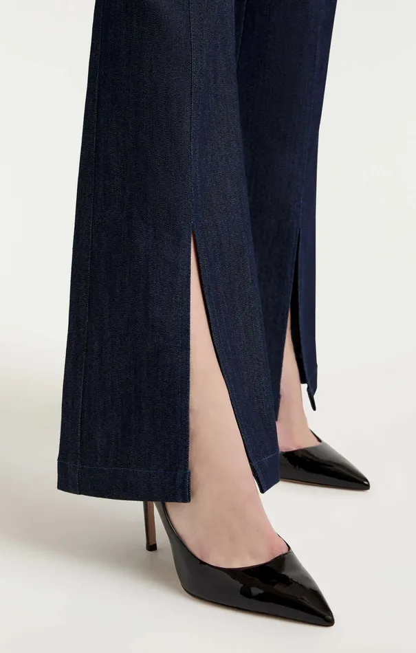 Women Pants Cinq Sept Shanis Pant Indigo