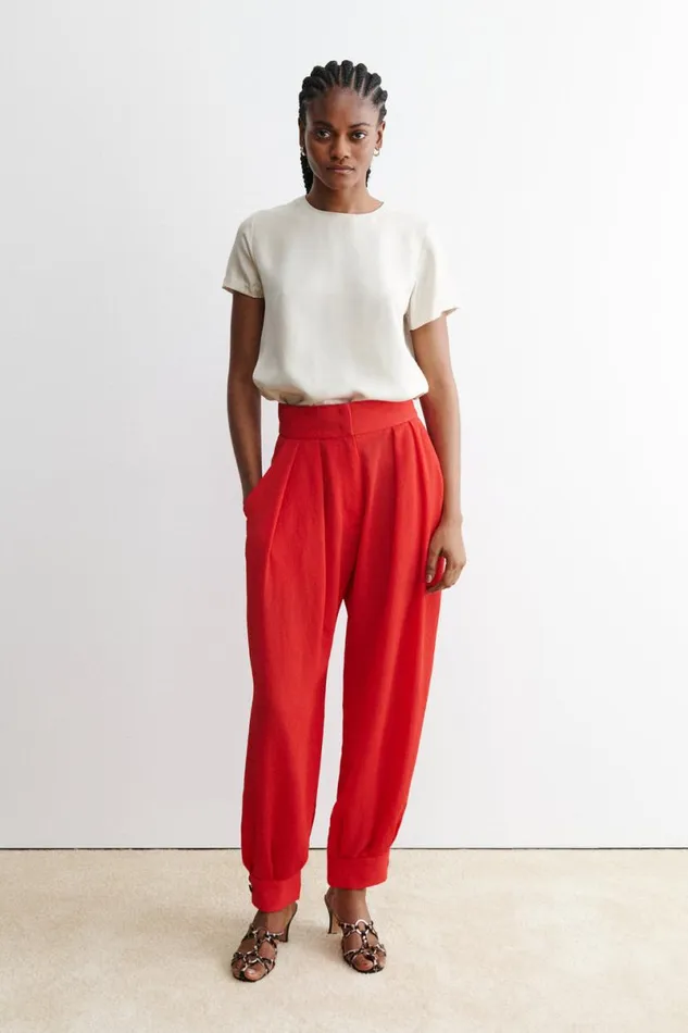 Women Pants Rachel Comey New Encino Pant Red