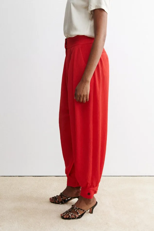 Women Pants Rachel Comey New Encino Pant Red