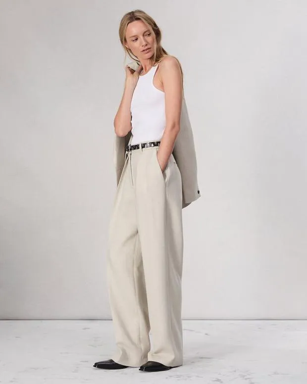 Women Pants Rag and Bone Francine Suiting Pant Oatmeal
