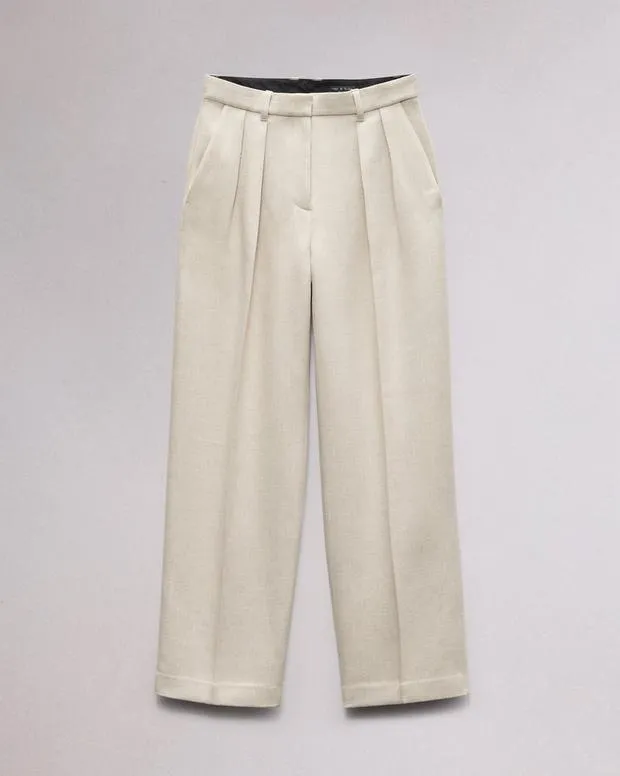 Women Pants Rag and Bone Francine Suiting Pant Oatmeal