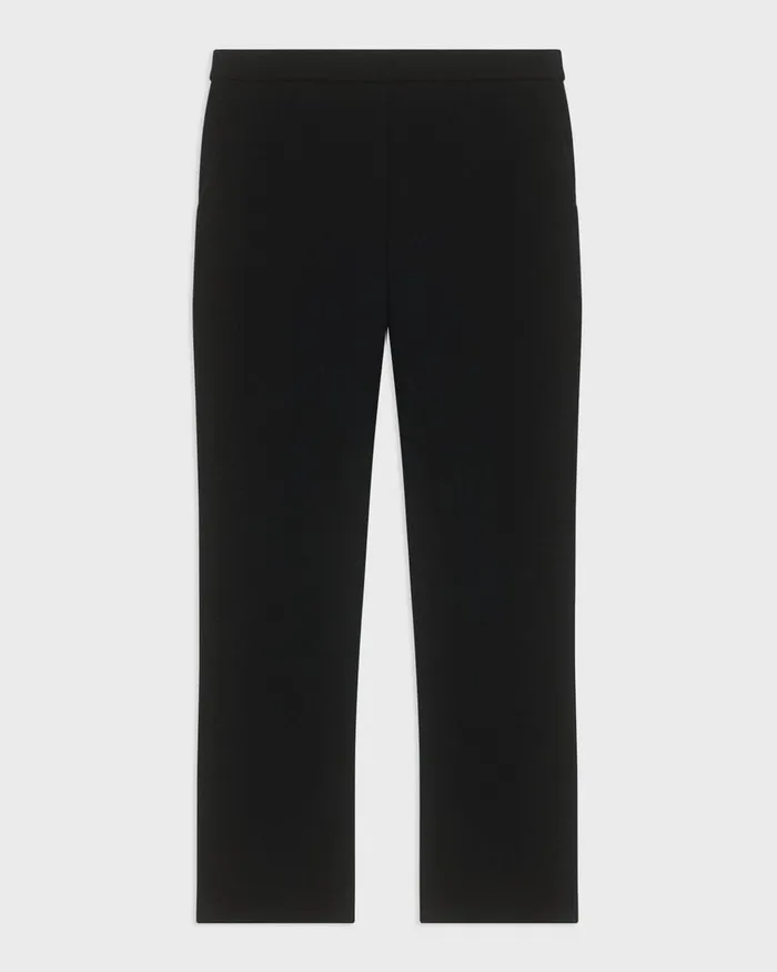 Women Pants Theory Treeca PullOn Pant In Admiral Crepe Black