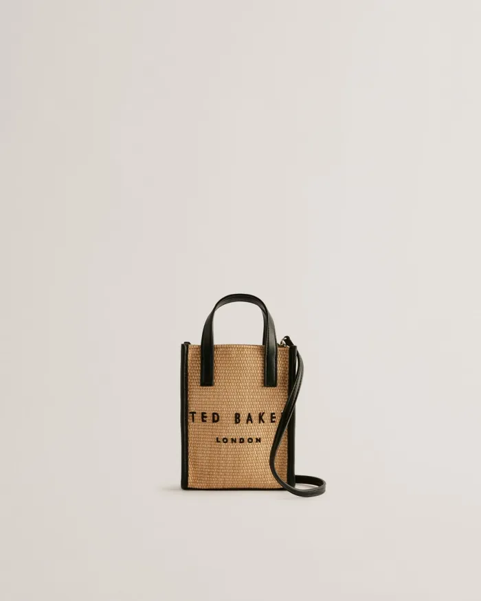 Women PAULII 8211 Mini Woven Embroidered Icon Bag Natural Ted Baker Icon Bags and Signature Bags Women PAULII 8211 Mini Woven Embroidered Icon Bag Natural Ted Baker Icon Bags and Signature Bags
