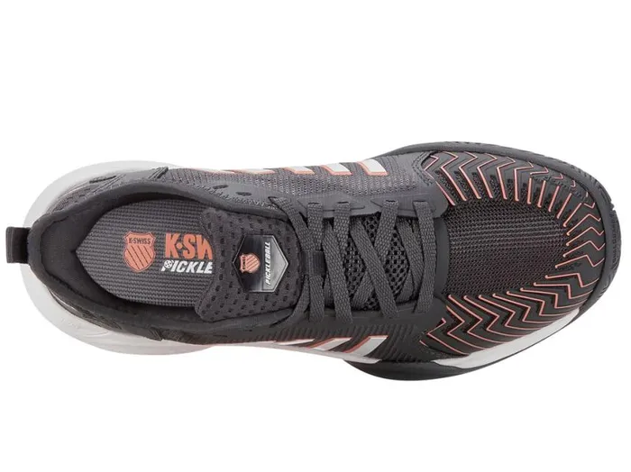 Women Pickleball KSwiss PICKLEBALL SUPREME Asphaltwhitepeach
