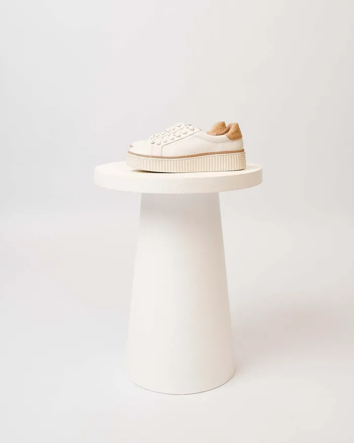 Women Raffia jomercer Arianna sneakers white raffia Women Raffia jomercer Arianna sneakers white raffia