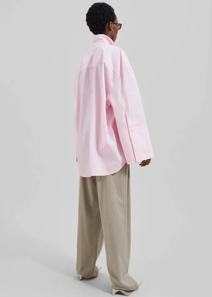 Women Rotate Oversized Shirt 8211 Fairy Tale The Frankie Shop Tops