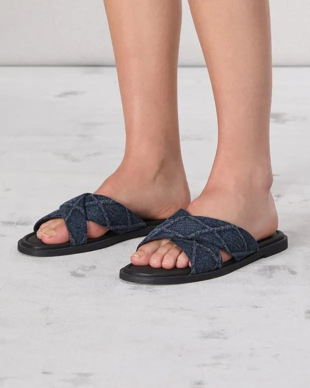 Women Sandals Rag and Bone Geo Strap Sandal Karina Quilted