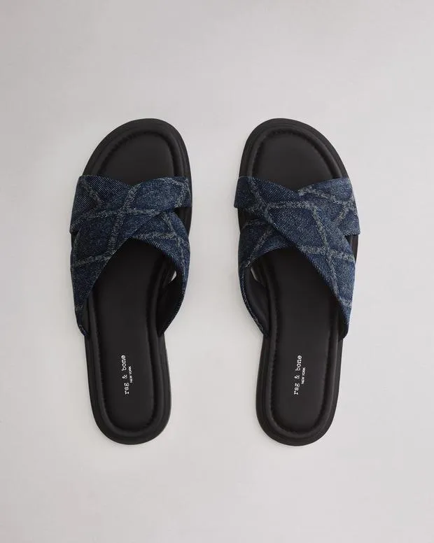 Women Sandals Rag and Bone Geo Strap Sandal Karina Quilted