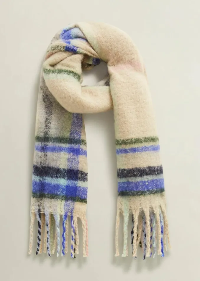 Women Scarves Hobbs Helen Scarf Beige Multi