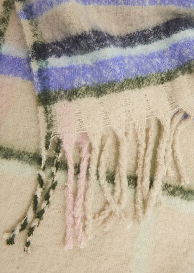 Women Scarves Hobbs Helen Scarf Beige Multi