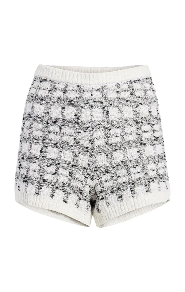 Women Shorts Cinq Sept Adalee Shorts Blackwhite