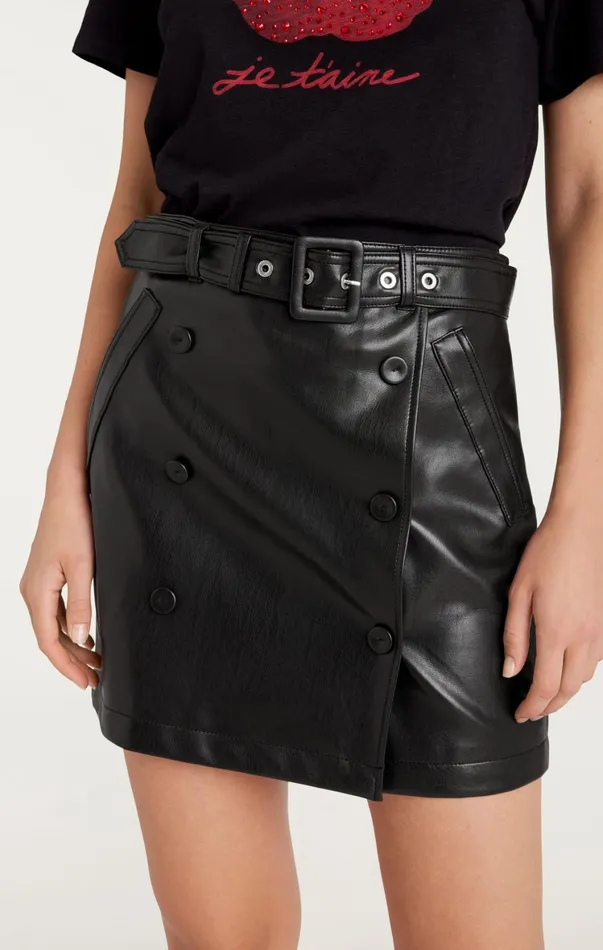 Women Skirts Cinq Sept Quin Skirt Black