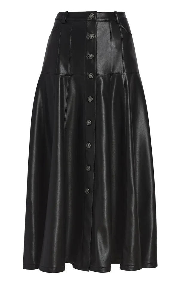 Women Skirts Cinq Sept Veena Skirt Black