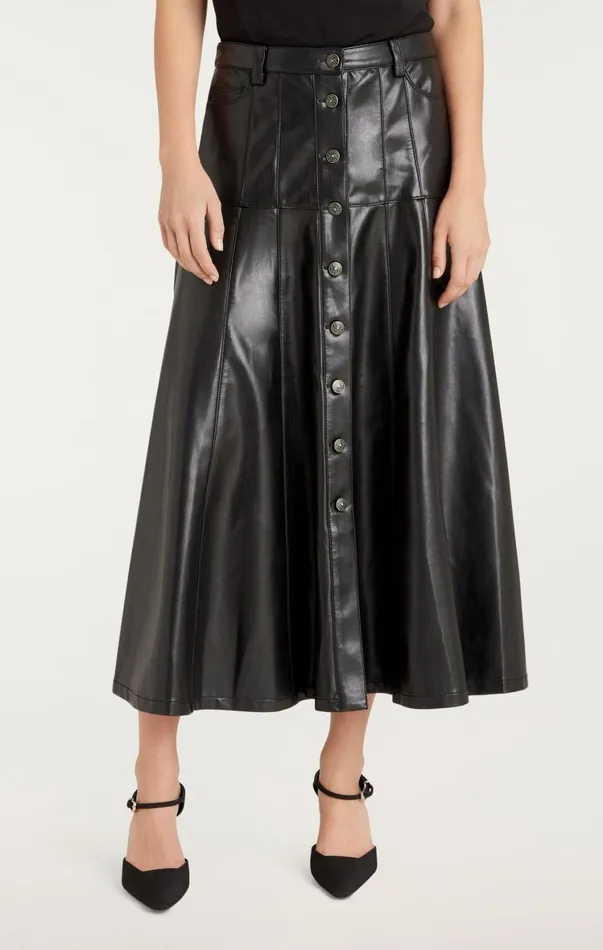 Women Skirts Cinq Sept Veena Skirt Black