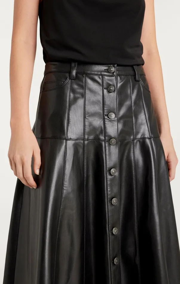Women Skirts Cinq Sept Veena Skirt Black