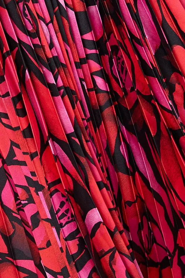 Women Skirts Milly Otha Dream Rose Pleated Skirt Dream Rose Pink Women Skirts Milly Otha Dream Rose Pleated Skirt Dream Rose Pink