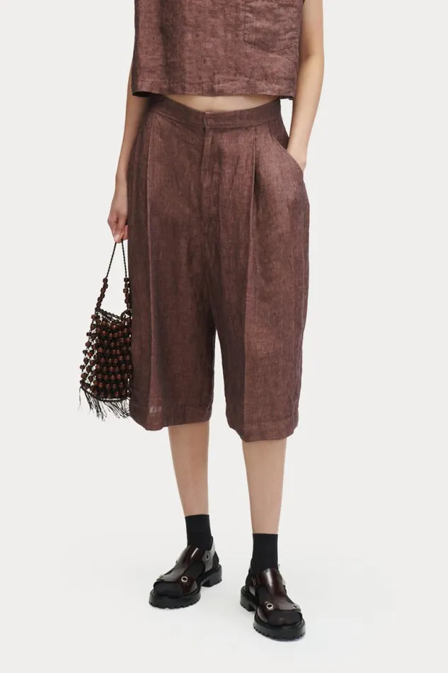 Women Skirts Shorts Rachel Comey Laurent Short Guava