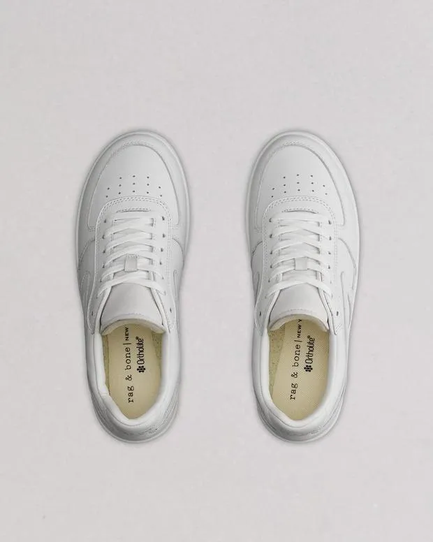 Women Sneakers Rag and Bone Retro Court Leather Sneaker White
