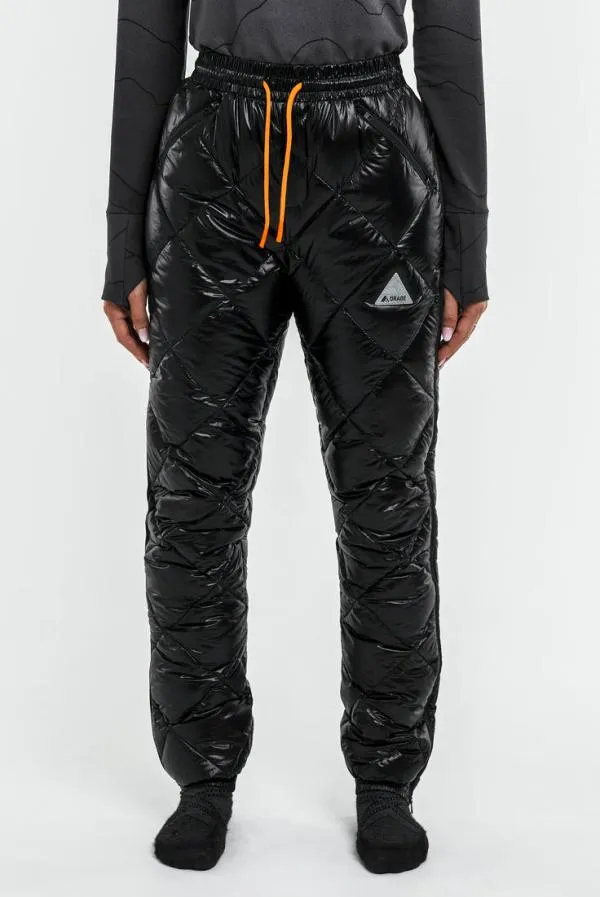 Women Snow Drop Down PantBlack Orage Pants