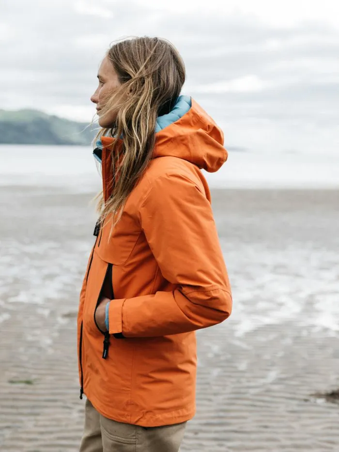 Women Stormbird Waterproof Jacket Red Rust Finisterre Jackets Coats and Gilets Women Stormbird Waterproof Jacket Red Rust Finisterre Jackets Coats and Gilets