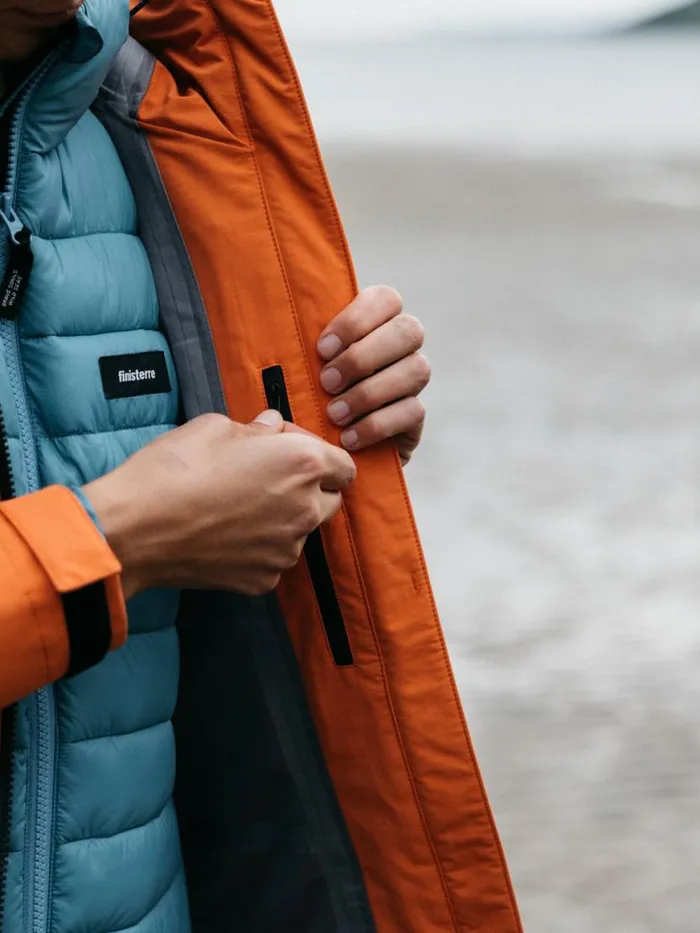 Women Stormbird Waterproof Jacket Red Rust Finisterre Jackets Coats and Gilets Women Stormbird Waterproof Jacket Red Rust Finisterre Jackets Coats and Gilets