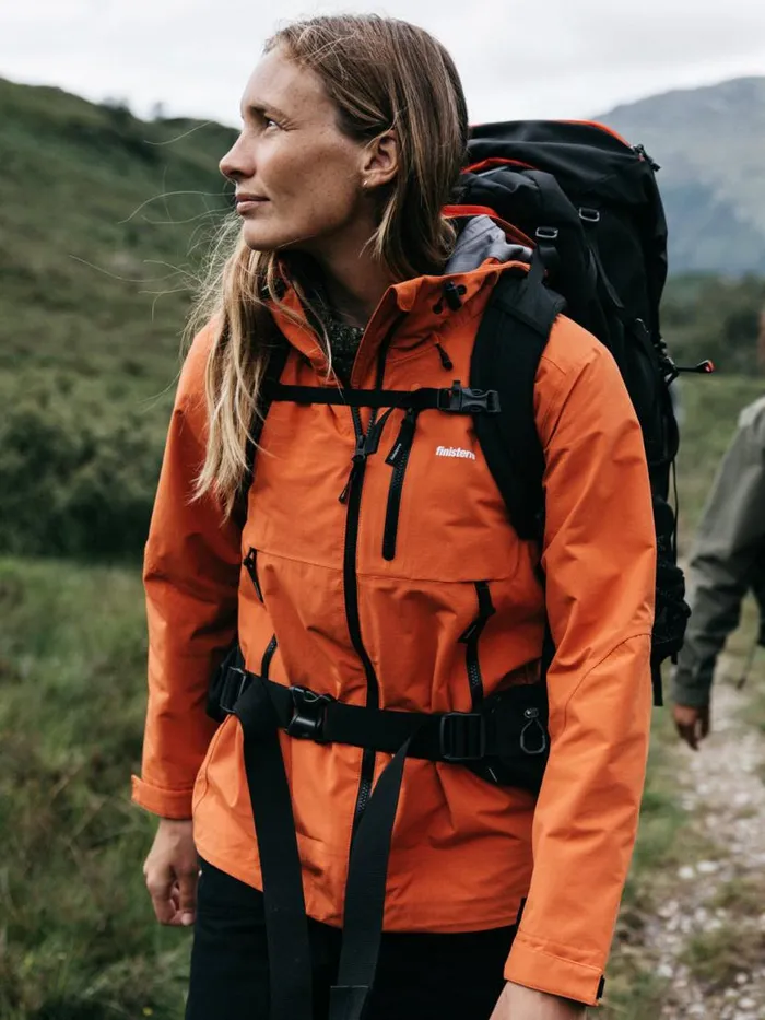 Women Stormbird Waterproof Jacket Red Rust Finisterre Jackets Coats and Gilets Women Stormbird Waterproof Jacket Red Rust Finisterre Jackets Coats and Gilets