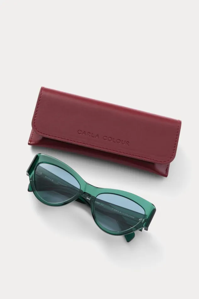 Women Sunglasses Rachel Comey Dolce Sunglasses Green