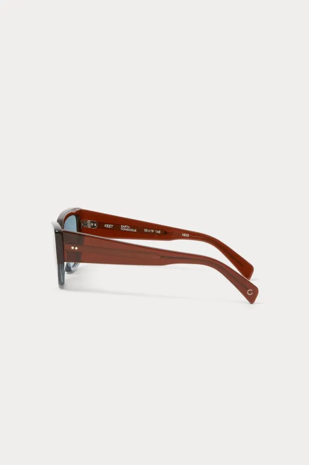Women Sunglasses Rachel Comey Keet Sunglasses Blue Brown Women Sunglasses Rachel Comey Keet Sunglasses Blue Brown