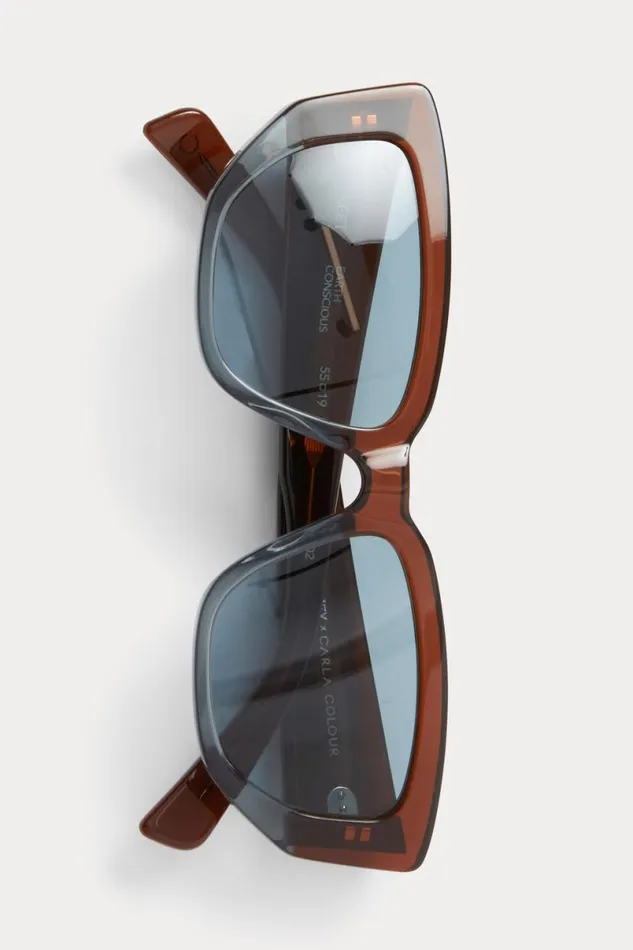 Women Sunglasses Rachel Comey Keet Sunglasses Blue Brown Women Sunglasses Rachel Comey Keet Sunglasses Blue Brown