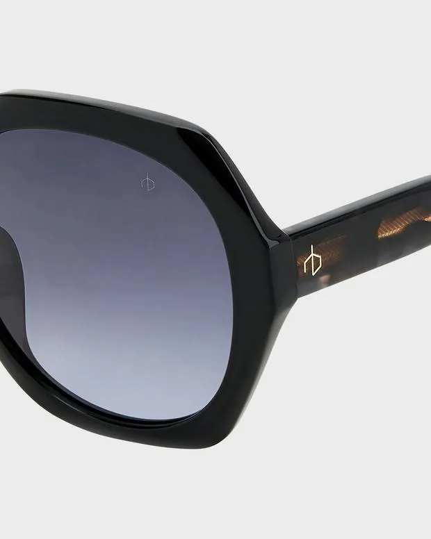 Women Sunglasses Rag and Bone Annalise Black