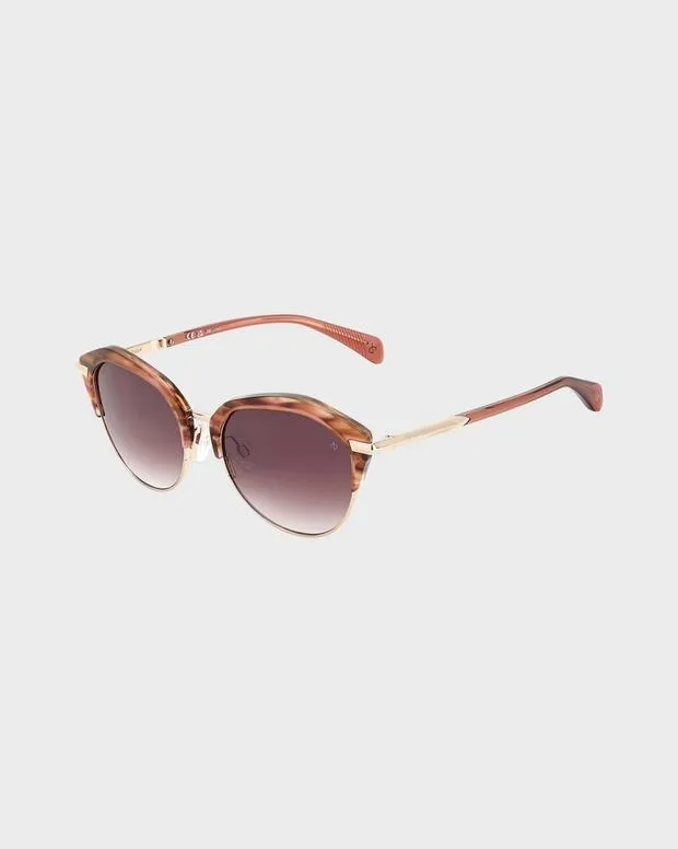 Women Sunglasses Rag and Bone Josie Burgundy
