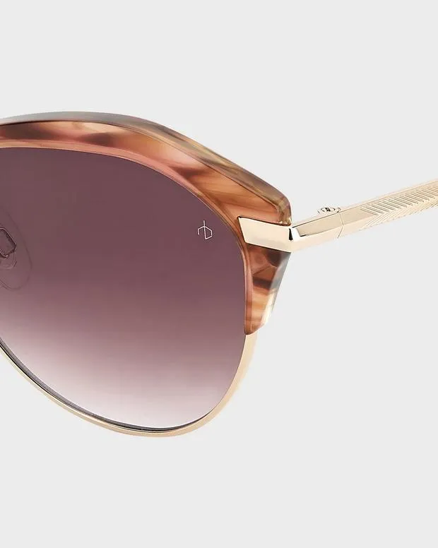 Women Sunglasses Rag and Bone Josie Burgundy