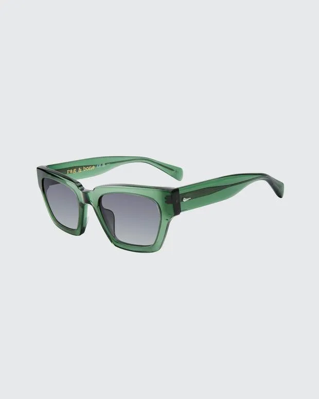 Women Sunglasses Rag and Bone Lisa Green