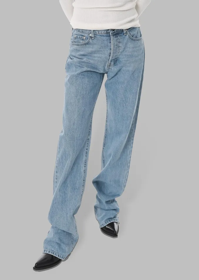 Women Susanna Jeans 8211 Light Wash The Frankie Shop Bottoms