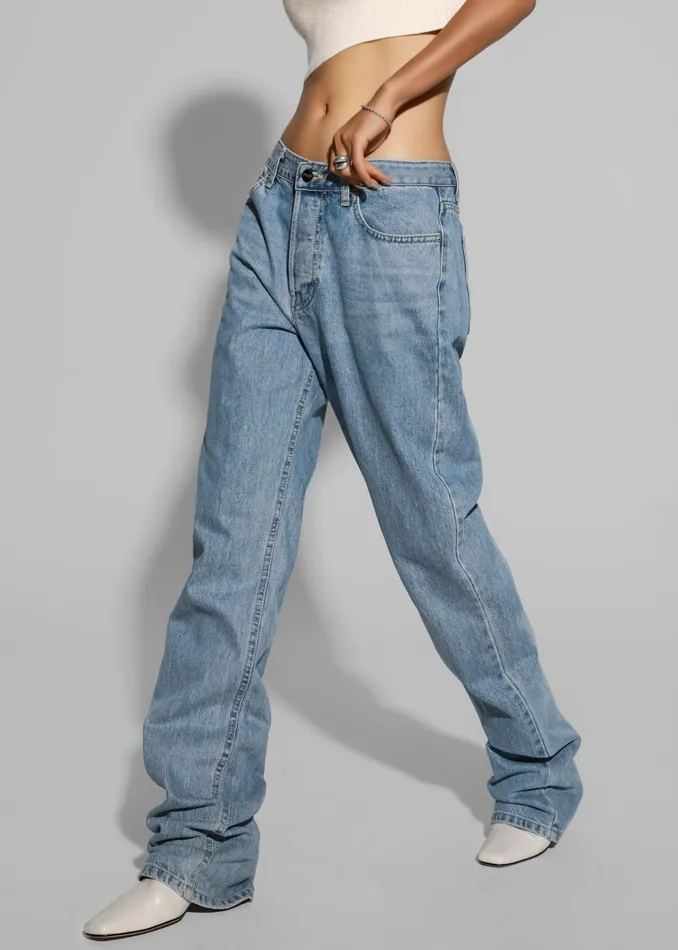 Women Susanna Jeans 8211 Light Wash The Frankie Shop Bottoms