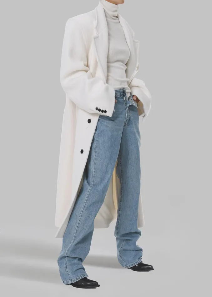 Women Susanna Jeans 8211 Light Wash The Frankie Shop Bottoms