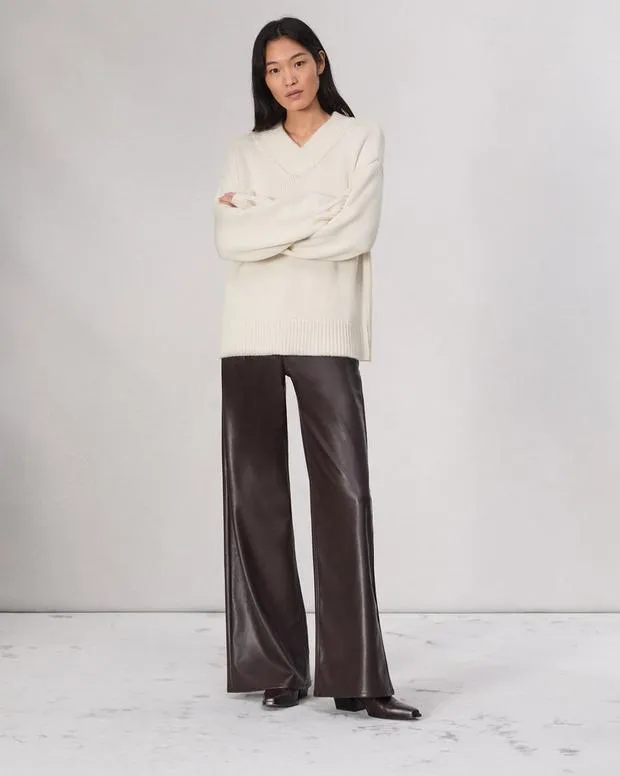 Women Sweaters and Sweatshirts Rag and Bone Danica VNeck Sweater Ivory