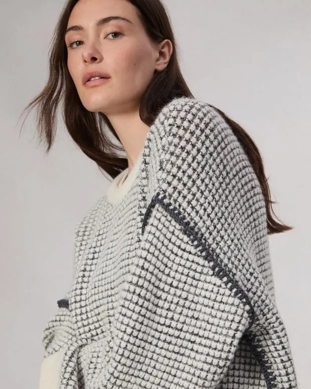 Women Sweaters and Sweatshirts Rag and Bone Katie Sweater Ivory Multi