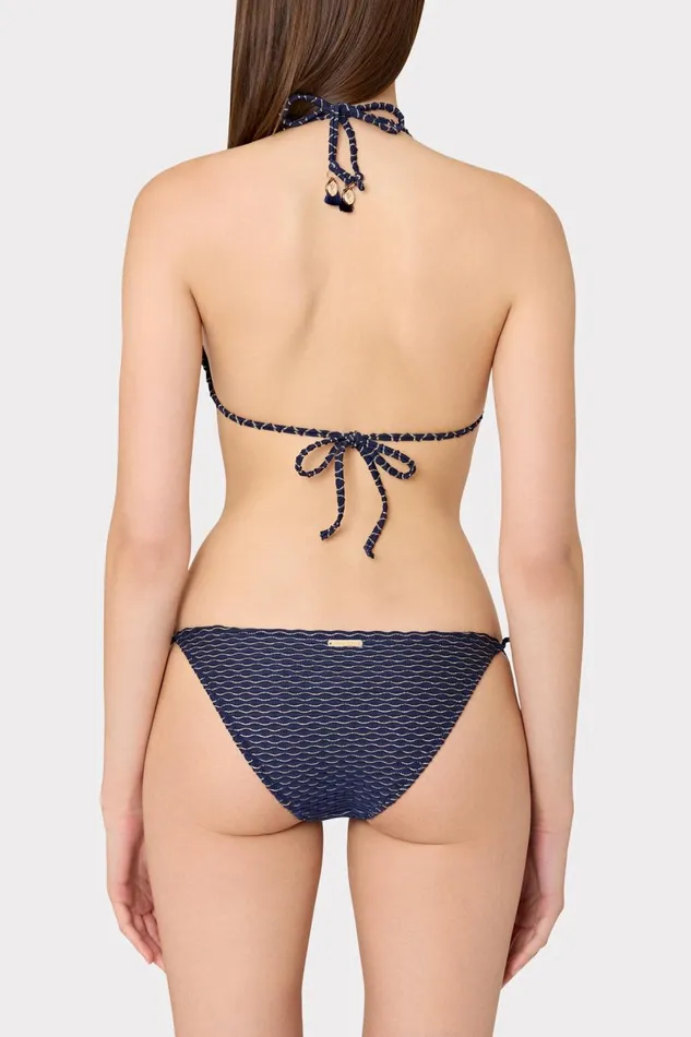 Women Swim and Coverups Milly Millie String Bikini Bottom Navy