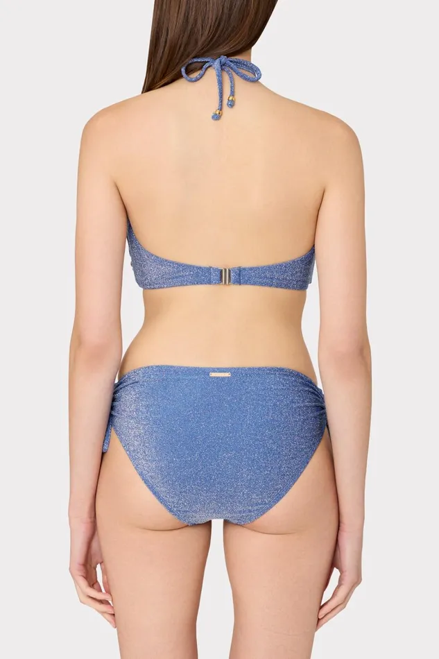 Women Swim and Coverups Milly Shimmer Bikini Bottom Blue Women Swim and Coverups Milly Shimmer Bikini Bottom Blue