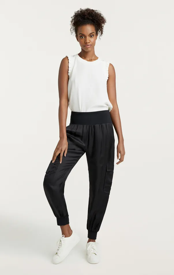 Women Tank Tops and Camisoles Cinq Sept Lenore Top Ivory