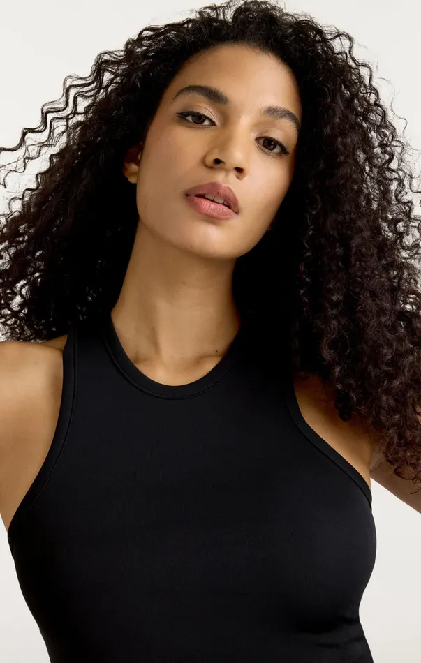 Women Tank Tops and Camisoles Cinq Sept Lizzie Tank Black